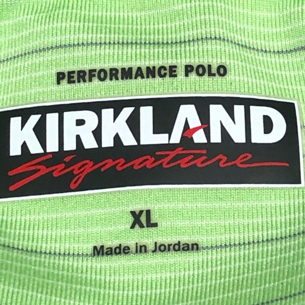 KIRKLAND SIGNATURE performance polo green - Picture 7 of 8